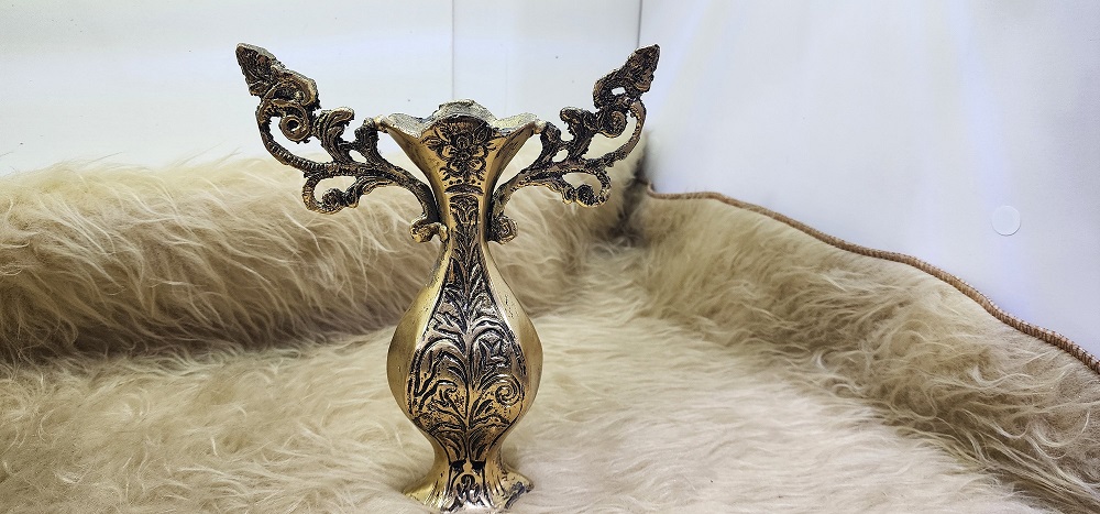 مجسمه گلدان برنج وبرنز